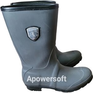 Kamik Jennifer rain boots size 10 grey black